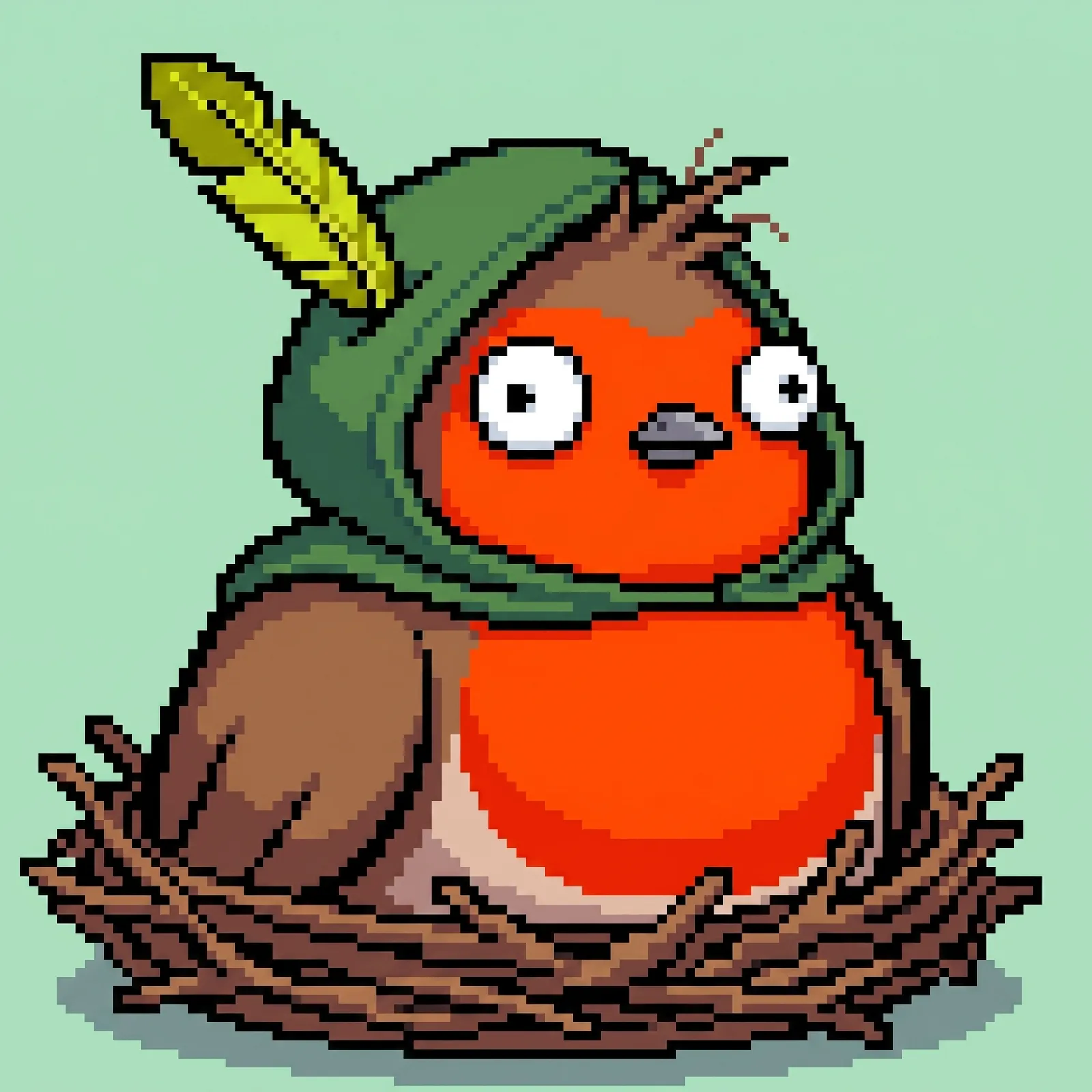 Hooded Robin hero, the v3 reference